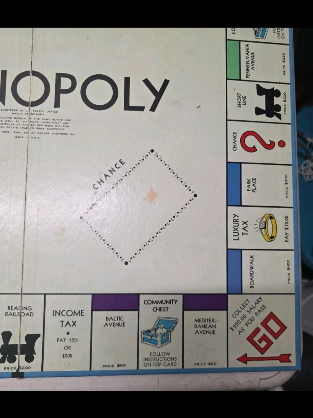 Parker Brothers Monopoly Board Game – Classic Edition (Beige/Red/Green)